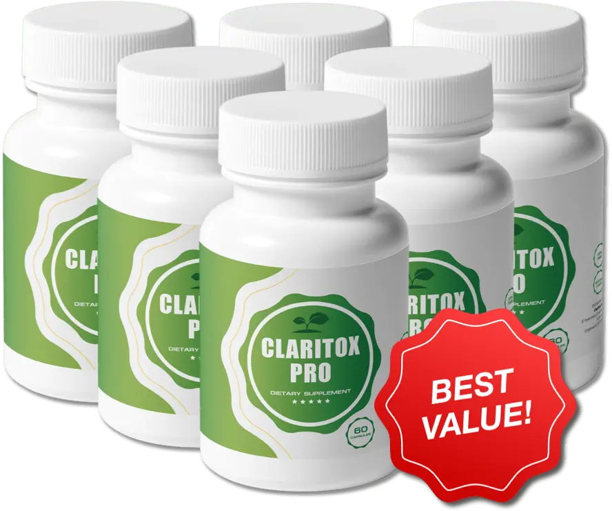 maximum discounted pack of claritox pro supplement